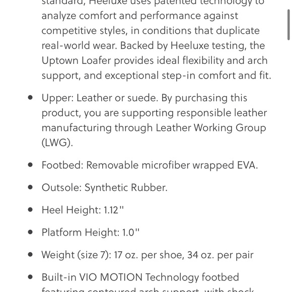 Vionic Uptown Loafer Light Gray Suede size 8M New in Box - Picture 6 of 6